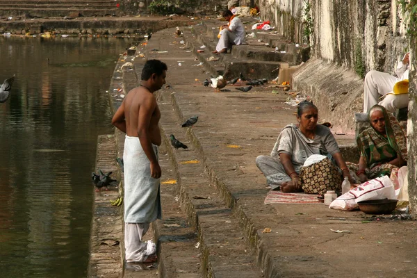 Banaganga zbiornik, mumbai, Indie — Zdjęcie stockowe