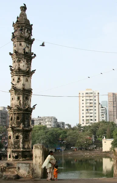 Banaganga zbiornik, mumbai, Indie — Zdjęcie stockowe