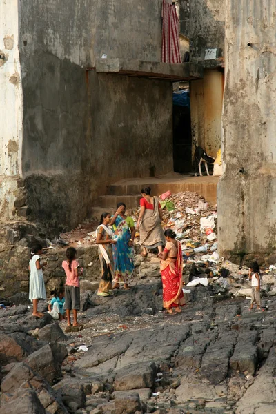 Деревня Банганга, Мумбаи, Индия — стоковое фото