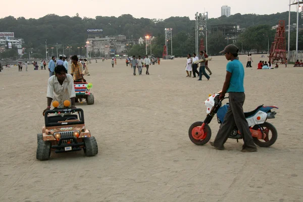 佰海滩，孟买印度 — 图库照片