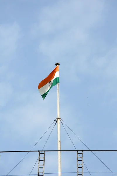 stock image Indian Flag - Mumbai, India