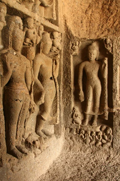 Buddhist Caves - Sanjay Ghandi N.P. Mumbai, India — Stock Photo, Image