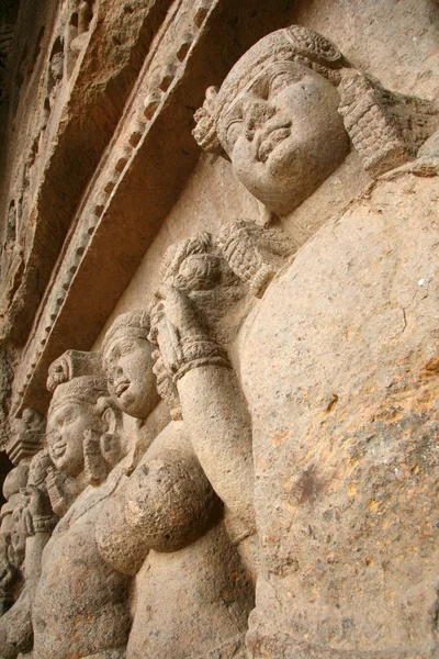 Buddhistiska grottor - sanjay Gandhi NP mumbai, Indien — Stockfoto