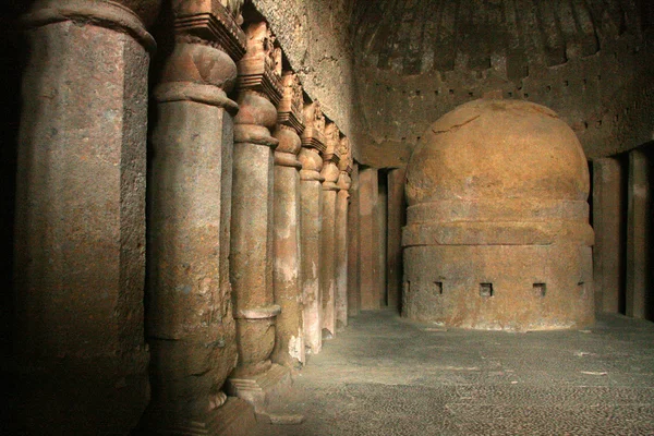 Буддийские пещеры - Санджай Ганди Н.П. Мумбаи, Индия — стоковое фото
