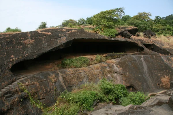 Buddyjski jaskinie - sanjay Gandhi np mumbai, Indie — Zdjęcie stockowe
