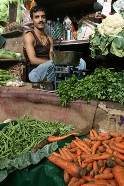 Αγορά Crawford, Βομβάη, Ινδία — Φωτογραφία Αρχείου
