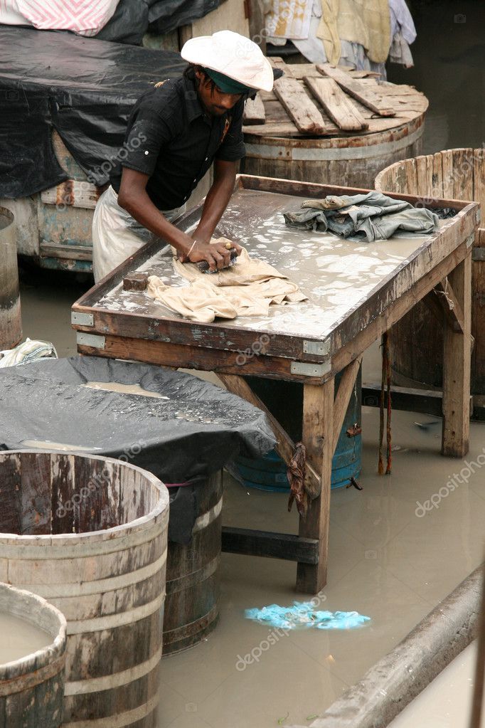 Dhoby Ghat Laundry, Mumbai, India Stock Editorial Photo © imagex