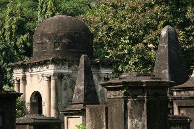 Park sokak mezarlığı, Kalküta, Hindistan