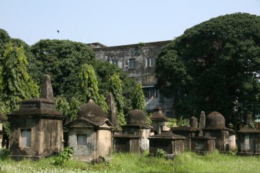 Park sokak mezarlığı, Kalküta, Hindistan