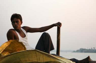 Hooghly Nehri - kolkata, Hindistan