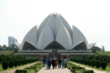 Bahai Tapınağı (lotus temple), delhi, India