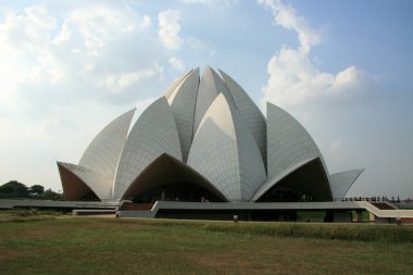 Bahai Tapınağı (lotus temple), delhi, India