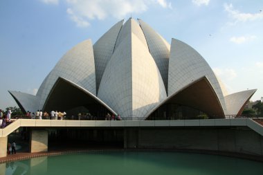 Bahai Tapınağı (lotus temple), delhi, India