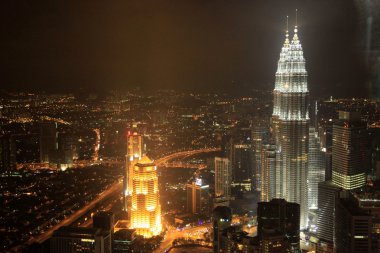 Petronas Twin Towers, Malaysia clipart