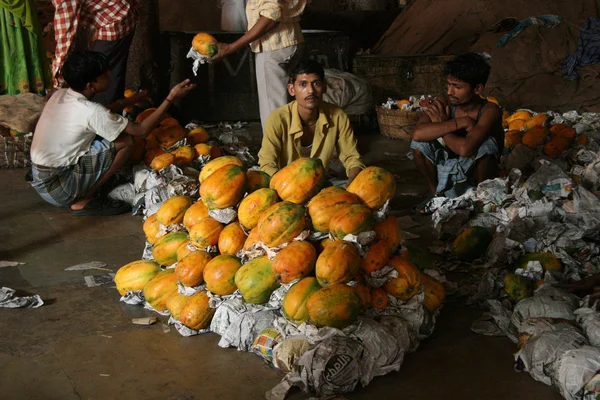 크로포드 시장, 뭄바이, 인도 — 스톡 사진