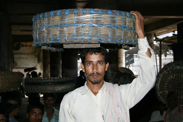 Крофорд-маркет, Мумбаи, Индия — стоковое фото