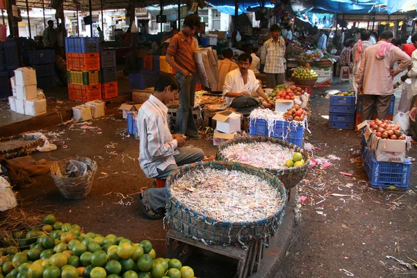 Crawford rynku, mumbai, Indie — Zdjęcie stockowe