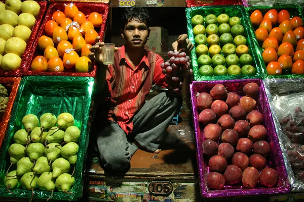 Αγορά Crawford, Βομβάη, Ινδία — Φωτογραφία Αρχείου