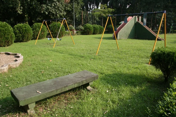Kinderspielplatz - eden gardens, kolkata, indien — Stockfoto