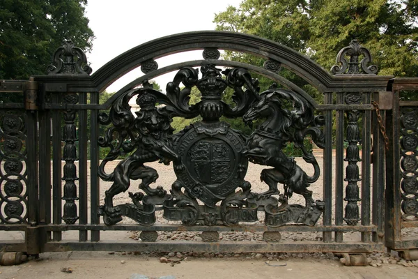 Iron Gate - Victoria Memorial, Calcutá, Índia — Fotografia de Stock