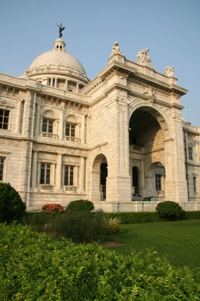 ビクトリア記念碑、カルカッタ、インド — ストック写真