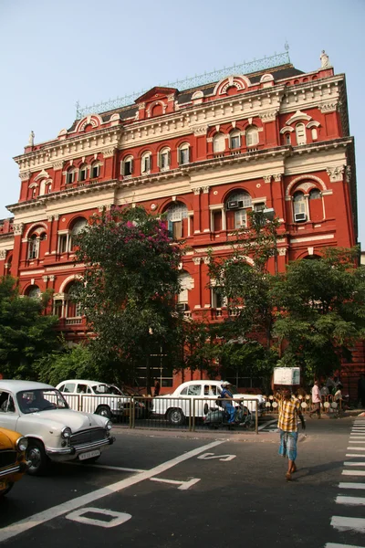 Victoria tarzı bina - b.b.d. bagh, Kalküta, Hindistan — Stok fotoğraf