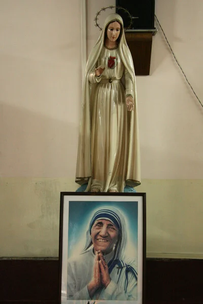 Matka dom - Matka Teresa z Kalkuty, Kalkuta, Indie — Zdjęcie stockowe