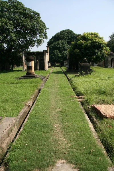 Park street kyrkogård, kolkata, Indien — Stockfoto