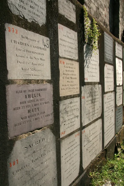 Πάρκο δρόμου νεκροταφείο, Καλκούτα, Ινδία — Φωτογραφία Αρχείου