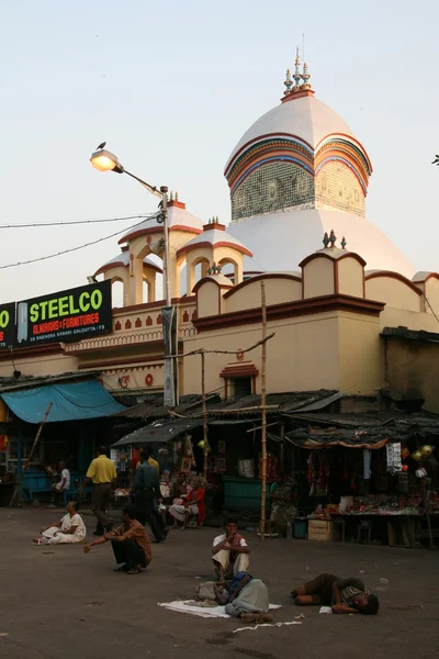 கலிக்காட் கோயில், கொல்கத்தா, இந்தியா — ஸ்டாக் புகைப்படம்