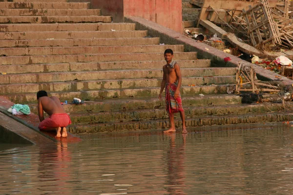 Hooghly rzeki - Kalkuta, Indie — Zdjęcie stockowe