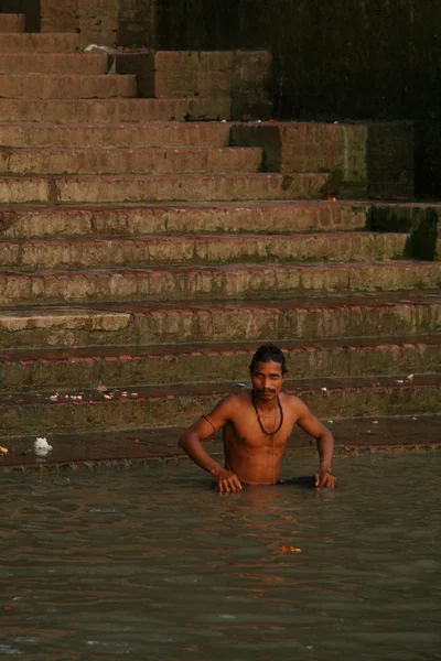 Huglifloden - kolkata, Indien — Stockfoto