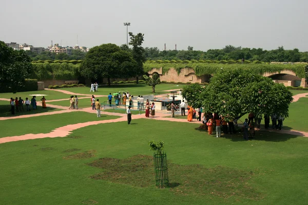 Радж Ghat, Делі, Індія — стокове фото