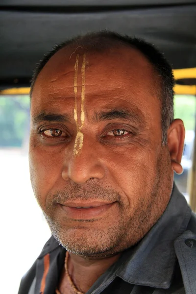 インドの宗教的な男-デリー都市 — ストック写真