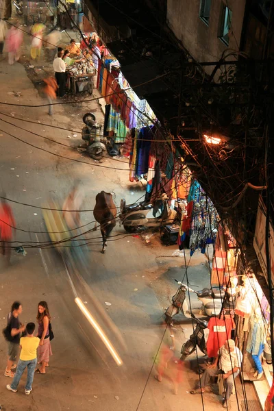 Delhi City di notte, India — Foto Stock