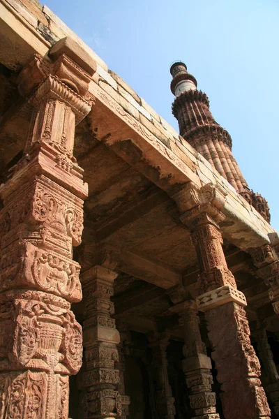 Qutb minar, 델리, 인도 — 스톡 사진
