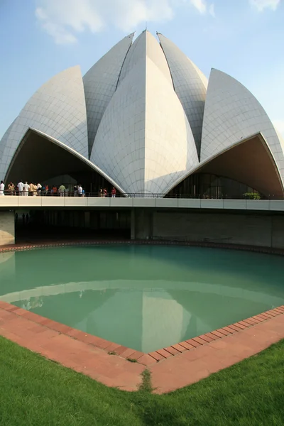 stock image Bahai Temple (Lotus Temple), Delhi, India