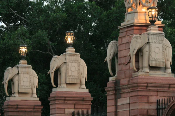 Elephant Light - Lutyens Delhi, India — Stock Photo, Image