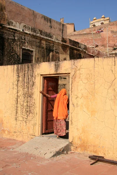 Bernstein-Festung, Jaipur, Indien — Stockfoto