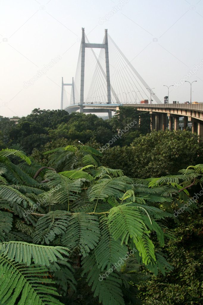 Hooghly Bridge, Kolkata, India