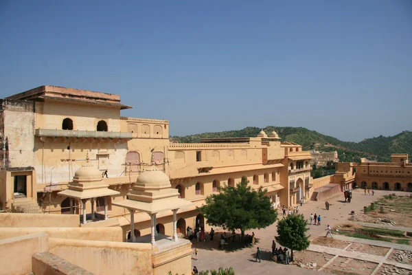 Bursztyn fort, jaipur, Indie — Zdjęcie stockowe