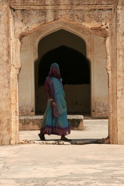 호박색 요새, 자이푸르, 인도 — 스톡 사진