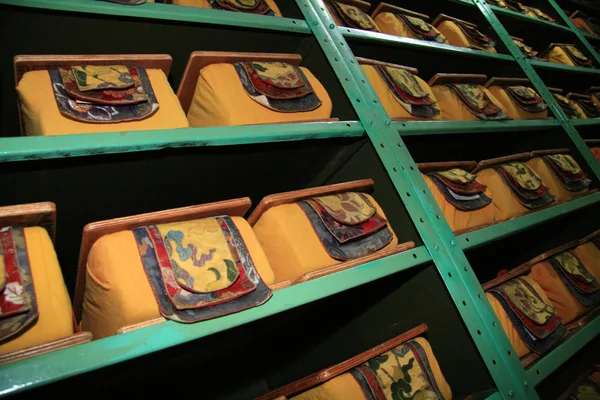 Tibetische Bibliothek, mcleod ganj, indien — Stockfoto
