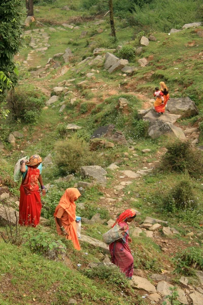 Hintli kadın - mcleod ganj, Hindistan — Stok fotoğraf