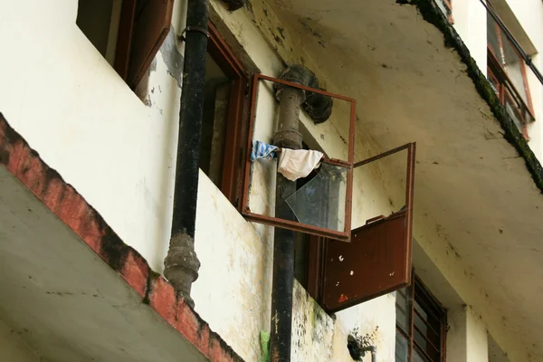 房子-跋涉到印度达尔湖 — 图库照片