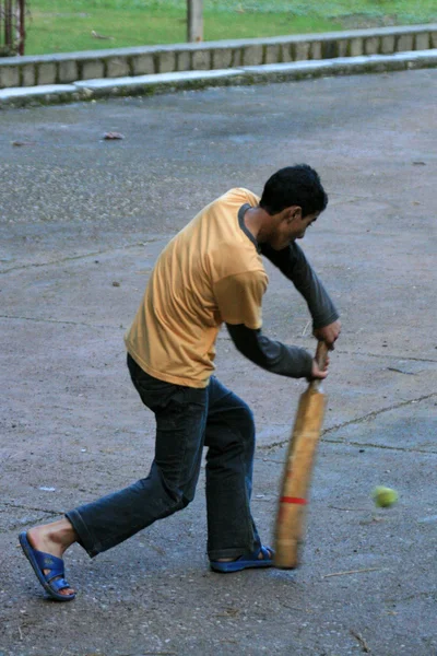 Jonge cricketers, india — Stockfoto