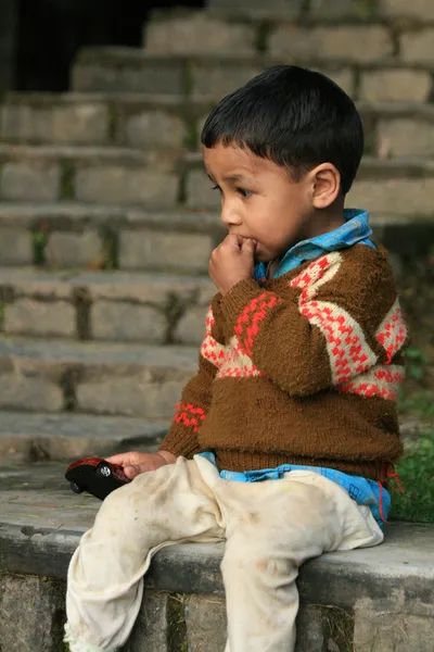 Aranyos indiai gyermek — Stock Fotó
