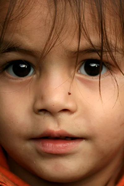 かわいいインドの子 — ストック写真