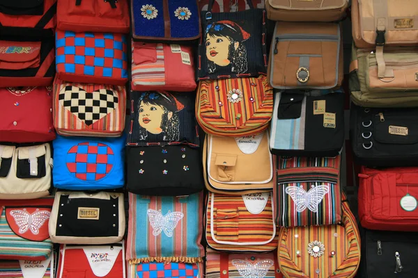 Válogatott táskák, Manali, India — Stock Fotó