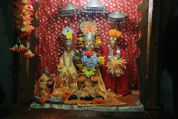 Bůh socha - rama chrám - vashisht — Stock fotografie